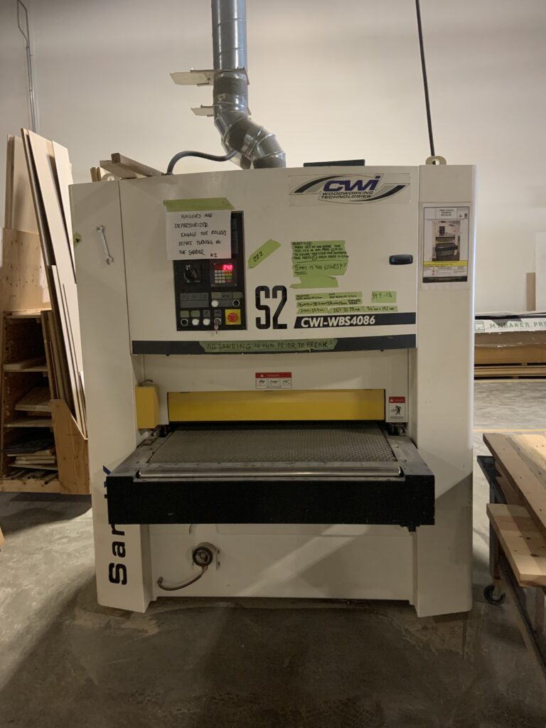 CWI WBS4086 Thickness Sander