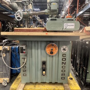 Used Concord 5020 Shaper