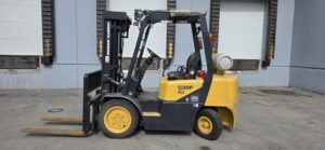 Used Doosan 6,000 lb forklift