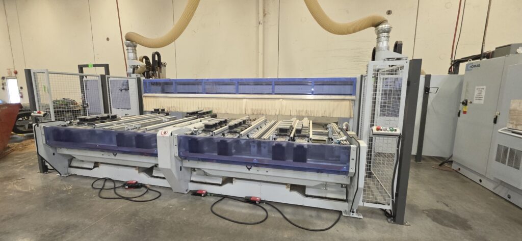 Used Homag BOF 712 CNC Router Twin Table