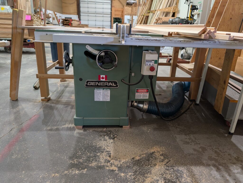 General 350 Table Saw - 5 HP