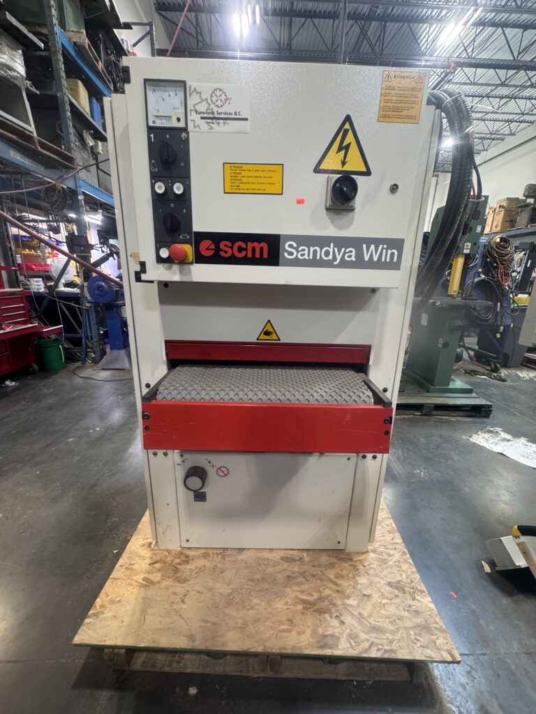 SCM Sandya WIN Thickness Sander