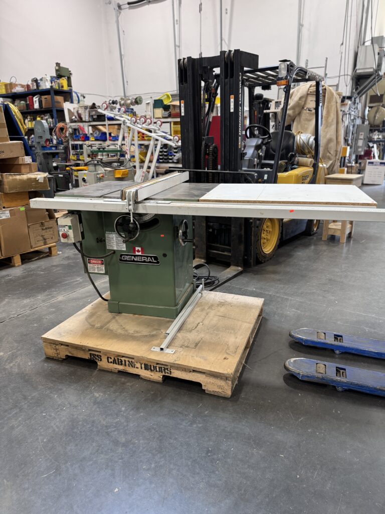 General 650 Table Saw