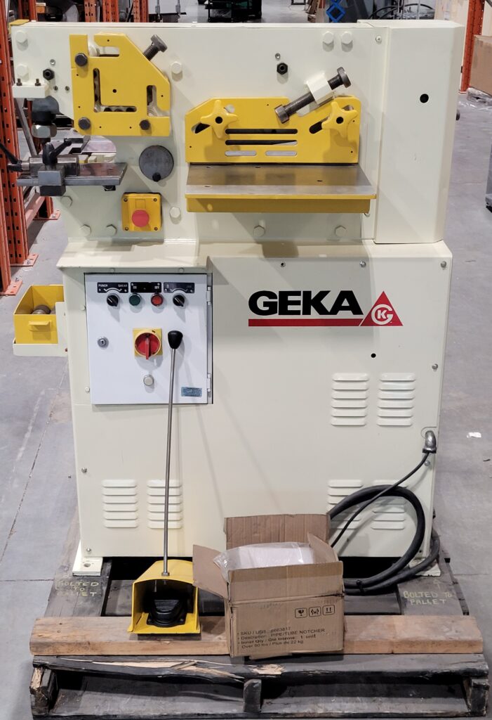 Used GEKA Microcrop Ironworker
