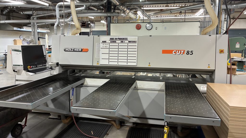 Holzher Beam Saw Cut 85