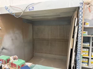 Open Paint Booth
