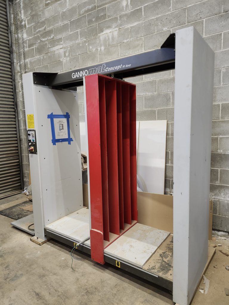 Used Gannomat Concept 70 Case Clamp