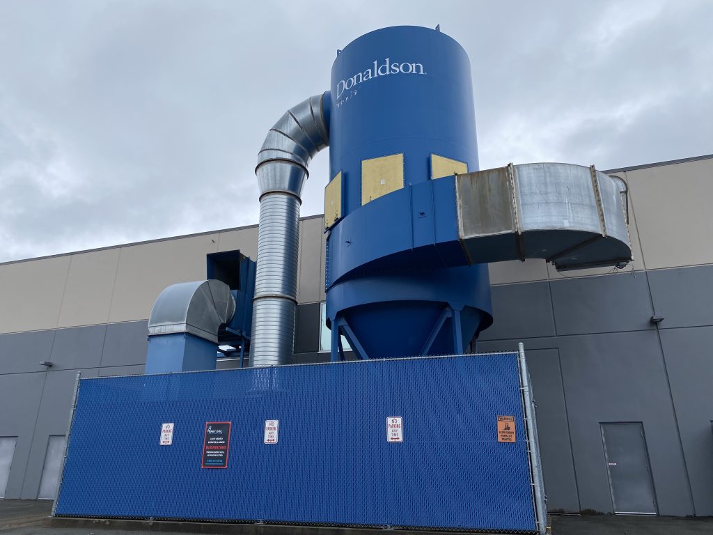 Used 150 HP Donaldson Dust Collector