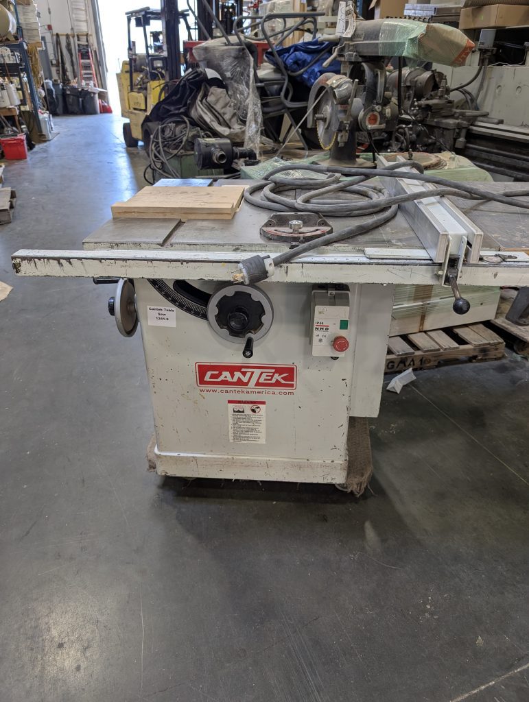 Cantek TA12 Table saw