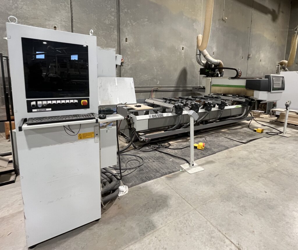 Biesse Rover A-S 1332 Pod and Rail CNC