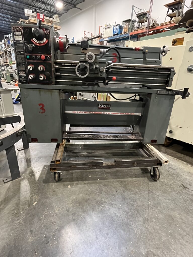 King KC-1236ML Metal Lathe